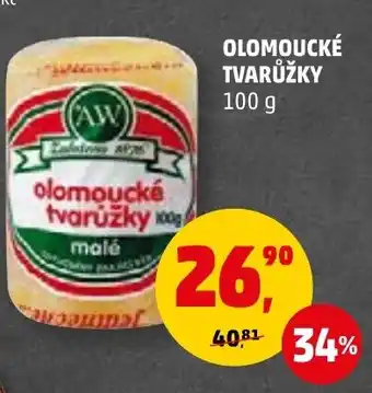 Penny Market OLOMOUCKÉ TVARŮŽKY nabídka