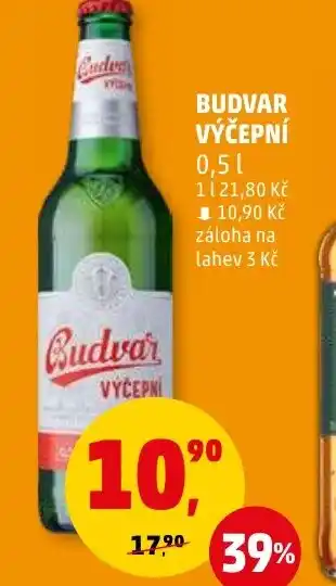Penny Market BUDVAR VÝČEPNÍ 0.5L nabídka