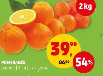 Penny Market POMERANČE nabídka