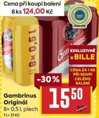 Billa Gambrinus Originál nabídka