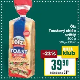 Billa Ölz Toustový chléb světlý nabídka