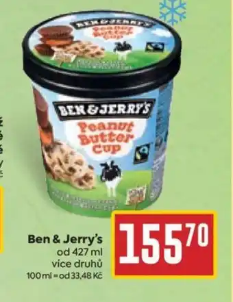 Billa Ben & Jerry's nabídka