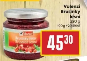 Billa Valenzi Brusinky lesní nabídka
