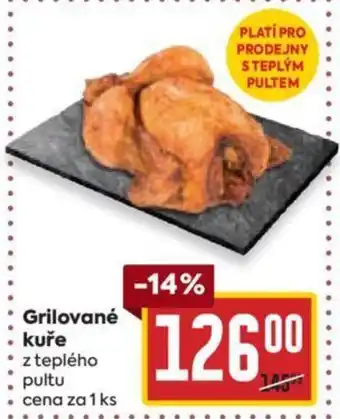 Billa Grilované kuře nabídka