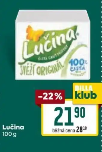 Billa Lučina nabídka