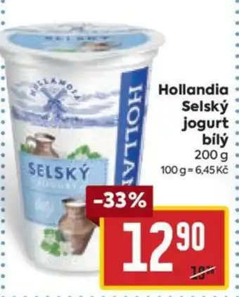 Billa Hollandia Selský jogurt bily nabídka