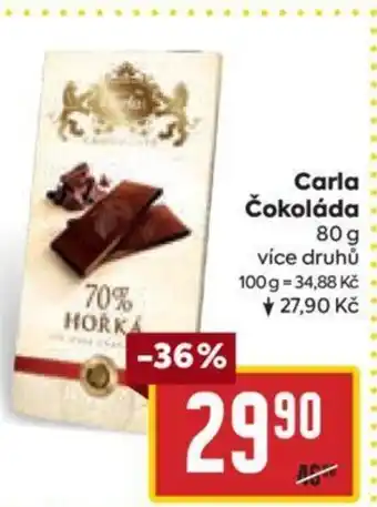 Billa Carla Čokoláda nabídka
