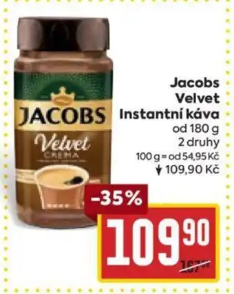 Billa Jacobs Velvet Instantní káva nabídka