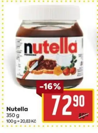 Billa Nutella nabídka