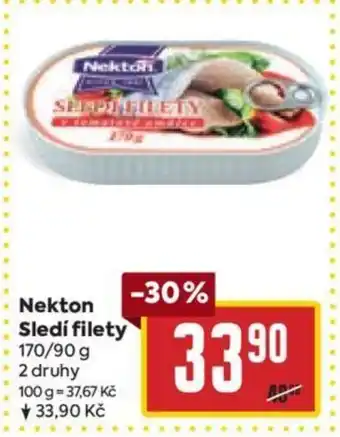 Billa Nekton Sledi filety nabídka