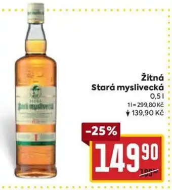 Billa Žitná Stará myslivecká 0.5L nabídka