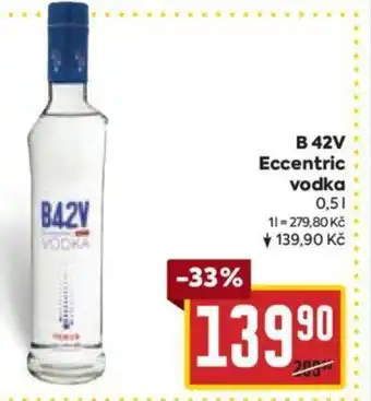 Billa B 42V Eccentric vodka 0,5L nabídka