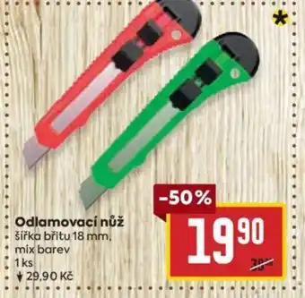 Billa Odlamovací nůž nabídka