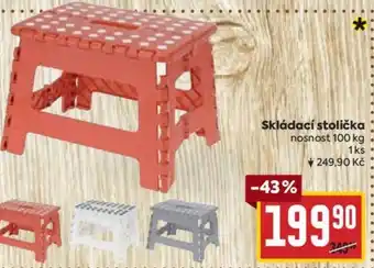 Skládací stolička