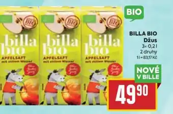 Billa BILLA BIO Džus nabídka