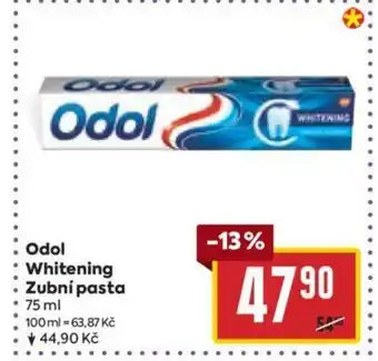Billa Odol Whitening Zubní pasta nabídka