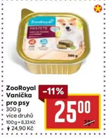 Billa ZooRoyal Vanička pro psy nabídka