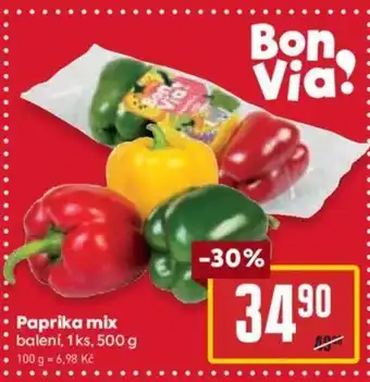 Billa Paprika mix nabídka