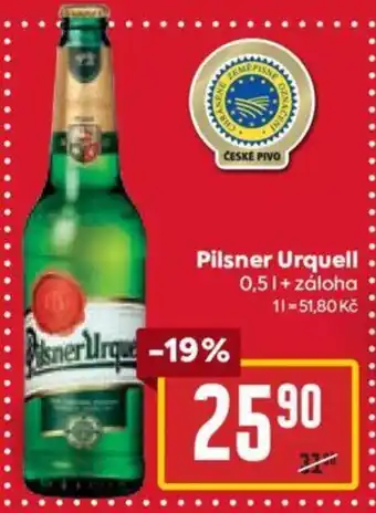 Billa Pilsner Urquell 0.5L nabídka