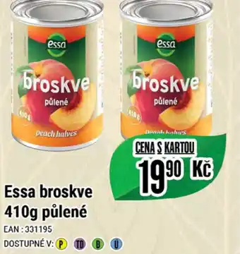 Essa broskve 410g půlené