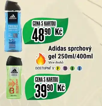 Tamda Foods Adidas sprchový gel 250ml/400ml nabídka