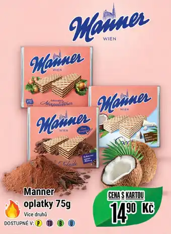 Tamda Foods Manner oplatky 75g nabídka