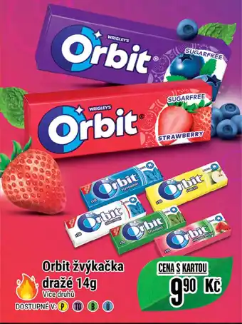 Tamda Foods Orbit žvýkačka dražé 14g nabídka