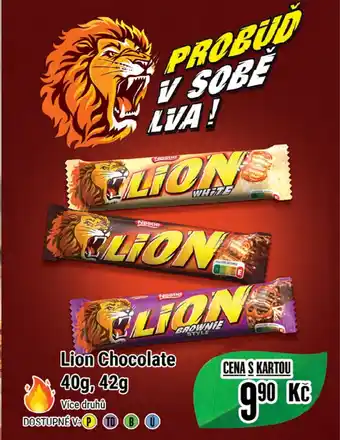 Tamda Foods Lion Chocolate 40g, 42g nabídka
