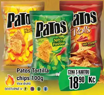 Patos Tortilla chips 100g