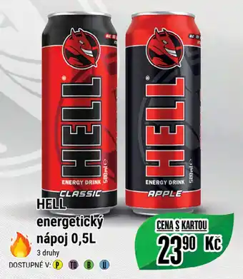 Tamda Foods HELL energetický nápoj 0,5L nabídka