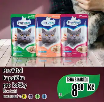 Tamda Foods PreVital kapsička pro kočky nabídka