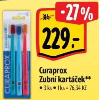 Albert Curaprox Zubní kartáček nabídka