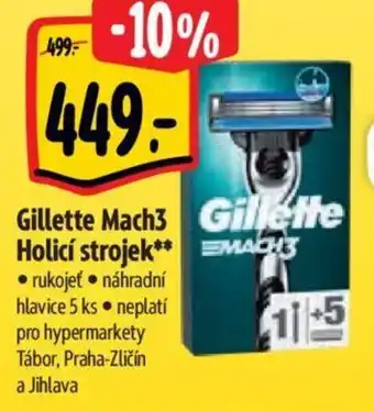 Albert Gillette Mach3 Holicí strojek nabídka