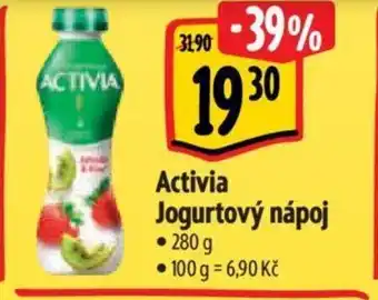 Albert Activia Jogurtový nápoj nabídka