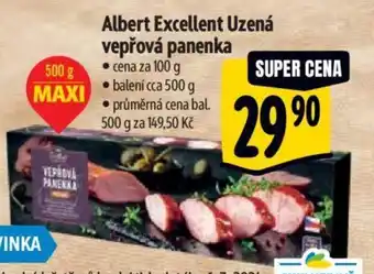 Albert Albert Excellent Uzená vepřová panenka nabídka