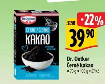 Albert Dr. Oetker Černé kakao nabídka