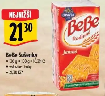 Albert BeBe Sušenky nabídka