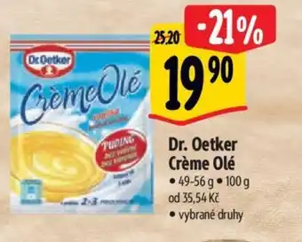 Albert Dr. Oetker Crème Olé nabídka