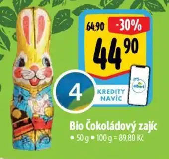 Albert Bio Čokoládový zajíc nabídka