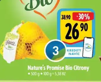Albert Nature's Promise Bio Citrony nabídka