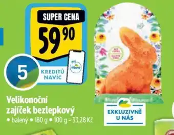 Albert Velikonoční zajíček bezlepkový nabídka