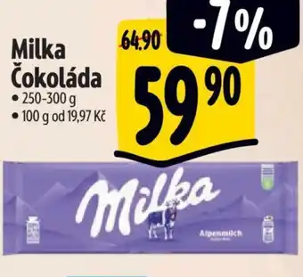 Albert Milka Čokoláda nabídka