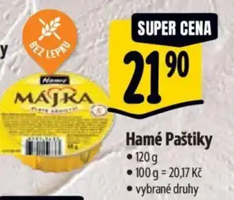 Albert Hamé Paštiky nabídka