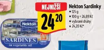 Albert Nekton Sardinky nabídka