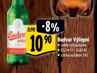 Albert Budvar Výčepní nabídka
