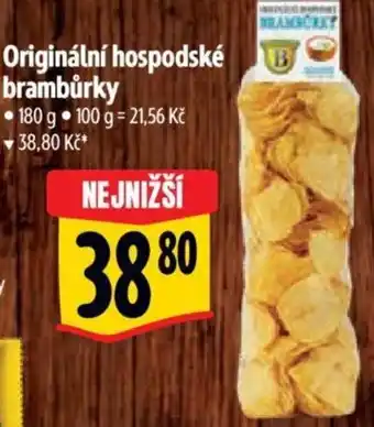 Albert Originální hospodské brambůrky nabídka