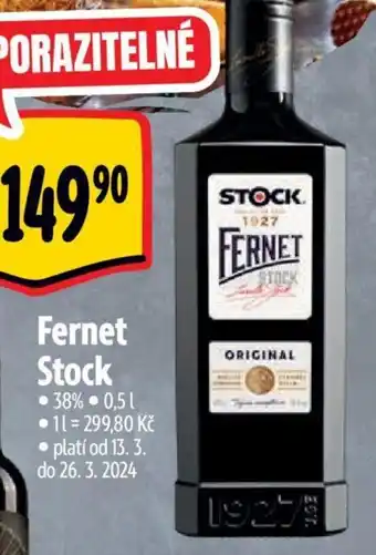 Albert Fernet Stock nabídka