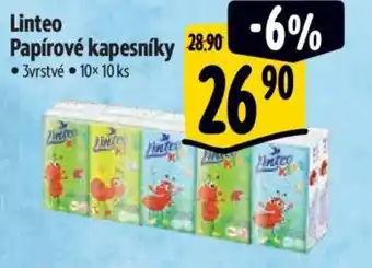 Albert Linteo Papírové kapesníky nabídka