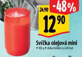 Albert Svíčka olejová mini nabídka