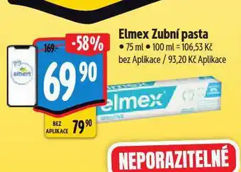 Albert Elmex zubní pasta nabídka